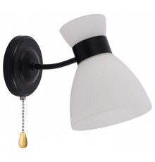 Бра Rivoli Aemilia 1xE27 черный 9185-401