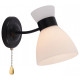 Бра Rivoli Aemilia 1xE27 черный 9185-401