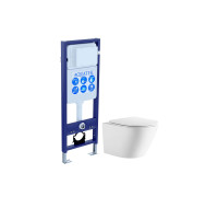 Комплект инсталляция с унитазом Aquatek Либерти (INS-0000017, AQ1999T-00) ЛИБЕРТИ INS-017