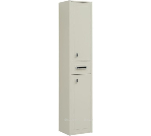 Пенал для ванной Aquanet Монро 35 бежевый матовый 00240122