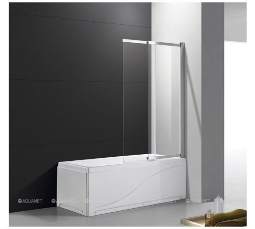 Шторка для ванны Cezares SLIDER 1000х1500 мм профиль хром стекло прозрачное SLIDER-VF-11-100/150-C-Cr