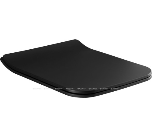 Сиденье для унитаза Allen Brau LIBERTY 2 Soft-Close дюропласт черный матовый 4.33008.31