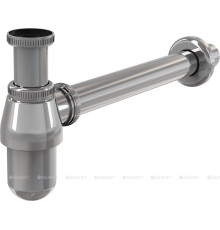 Сифон для умывальника AlcaPlast Ø32 мм цельнометаллический с гайкой 5/4 A431