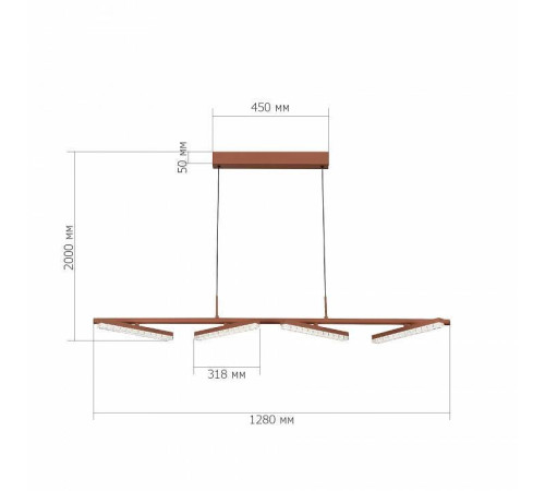 Подвесной светильник ST-Luce EUCLIDICS SL1018.603.04