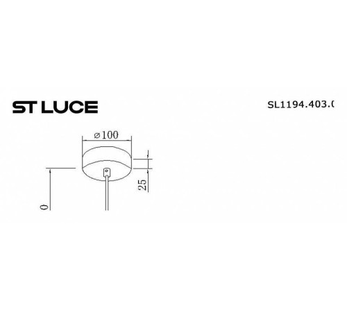 Подвесной светильник ST-Luce Earthy SL1194.403.01