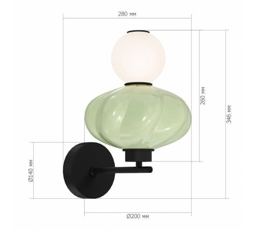 Бра ST-Luce FLORENTINI SL6134.401.01