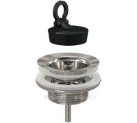 Водослив для умывальника AlcaPlast 5/4 цельнометаллический A439