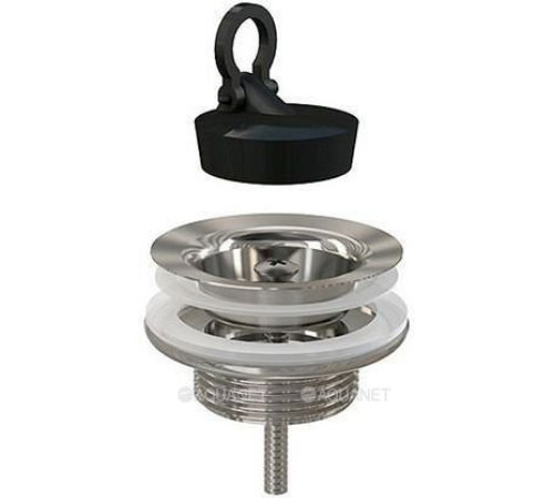 Водослив для умывальника AlcaPlast 5/4 цельнометаллический A439