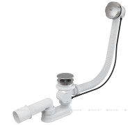Сифон для ванны AlcaPlast A55KM автомат металл/пластик A55KM