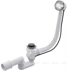 Слив-перелив полуавтоматический для ванны Aquanet V55R 70 см 00264949