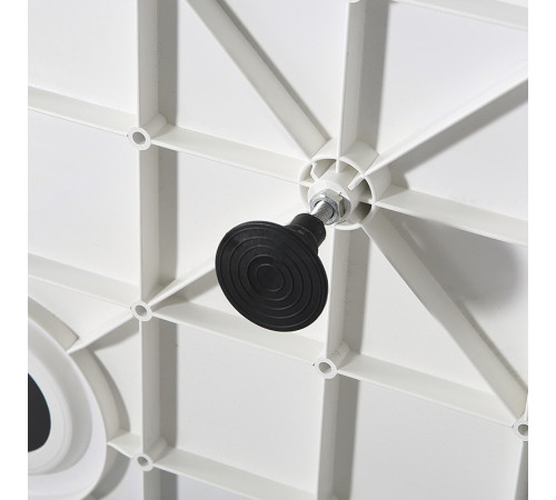 Душевой поддон полукруглый RGW SMC/R W 900x900 мм белый стеклокомпозит 57350499-01