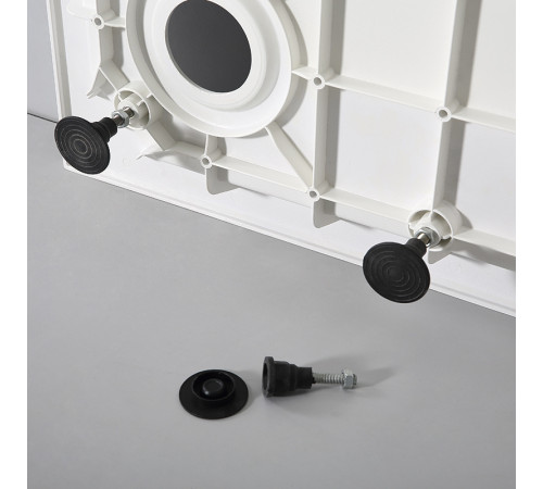 Душевой поддон полукруглый RGW SMC/R W 900x900 мм белый стеклокомпозит 57350499-01