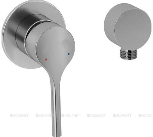 Смеситель встраиваемый Jacob Delafon Elate на 1 выход хром E25754-CP