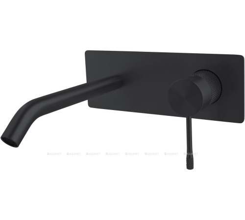 Смеситель для умывальника Allen Brau Priority 4.0 встраиваемый прямоугольный черный матовый 5.31D03-31