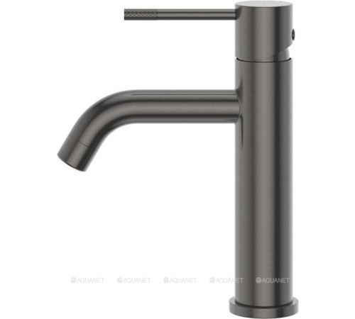 Смеситель для раковины Cezares Relax с донным клапаном оружейная сталь RELAX-LS1-GM