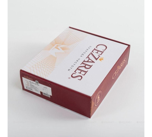 Смеситель для раковины Cezares Relax с донным клапаном оружейная сталь RELAX-LS1-GM