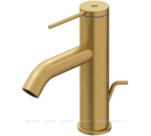 Смеситель для раковины Jacob Delafon Grands Boulevards с донным клапаном матовое золото E77958-4A-2MB