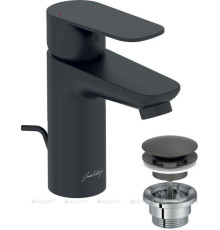 Смеситель для раковины Jacob Delafon Oscar матовый черный E29842-BL