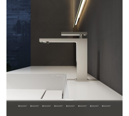 Смеситель для раковины Vincea Dice однорычажный сатин VBF-2DS1BN