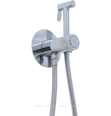 Смеситель с гигиеническим душем Allen Brau Liberty Push key хром 5.33005-00