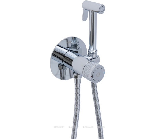 Смеситель с гигиеническим душем Allen Brau Liberty Push key хром 5.33005-00