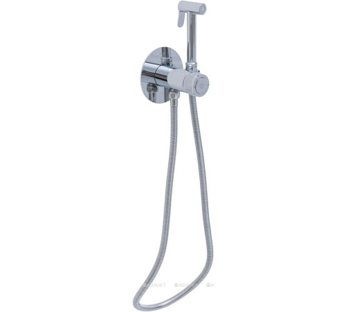 Смеситель с гигиеническим душем Allen Brau Liberty Push key хром 5.33005-00