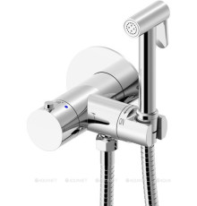 Смеситель с гигиеническим душем Allen Brau Thermo Rund термостат хром 5.60001-00