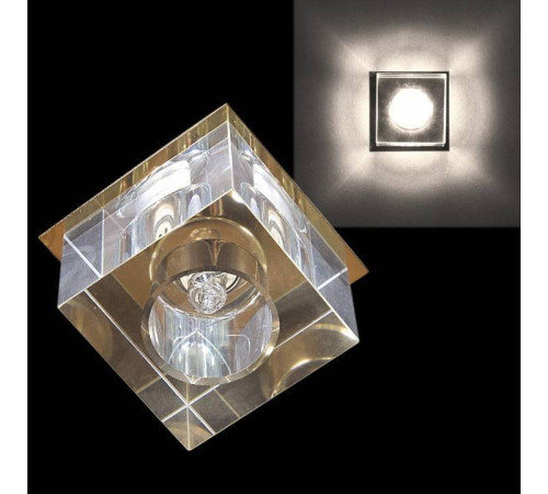 Встраиваемый светильник Sneha 8004/T G9 GD