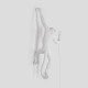Зверь световой Seletti Monkey Lamp 14881