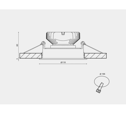 Корпус на 1 пост SWG PRO COMBO COMBO11-WH