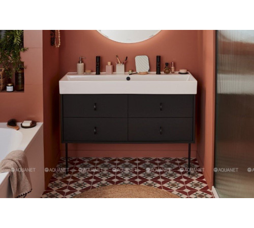 Смеситель для раковины Jacob Delafon Vivienne Signature матовый черный E38682-LB2-BL