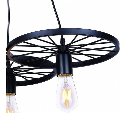 Подвесная люстра TopLight Vanessa TL1201H-03BK