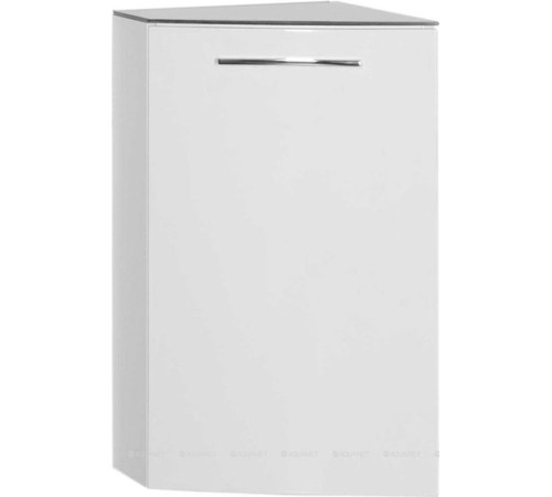 Шкаф нижний угловой De Aqua Тока 3 L левый белый 167479