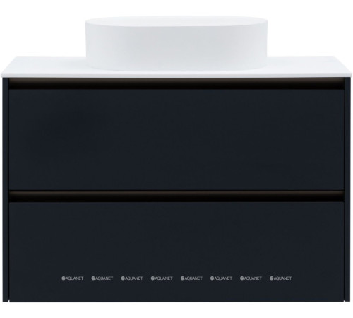 Тумба под раковину Allen Brau Activity 100 см антрацит матовый/олива браш 1.34014.AM