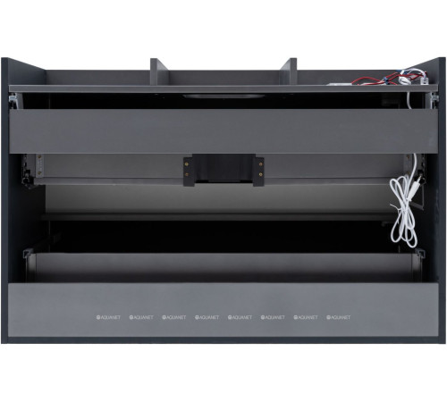 Тумба под раковину Allen Brau Activity 100 см антрацит матовый/олива браш 1.34014.AM