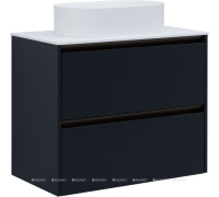 Тумба под раковину Allen Brau ACTIVITY 80 антрацит матовый/олива браш 1.34012.AM