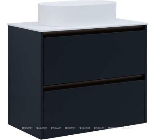 Тумба под раковину Allen Brau ACTIVITY 80 антрацит матовый/олива браш 1.34012.AM