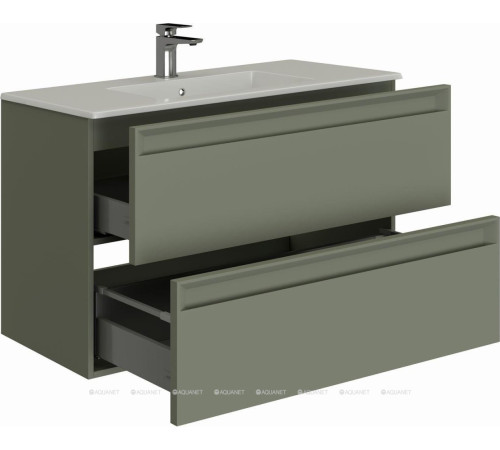 Тумба Allen Brau ECLIPSE 2.0 81 цементно-серый матовый 1.E1002.CGM