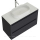 Тумба под раковину Allen Brau FANTASY 2.0 120 антрацит матовый 1.11005.AM 2.0
