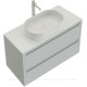 Тумба под раковину Allen Brau FANTASY 2.0 120 белый папирус матовый 1.11005.PWM 2.0