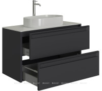 Тумба под раковину Allen Brau FANTASY 2.0 80 см антрацит матовый 1.11001.AM