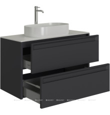 Тумба под раковину Allen Brau FANTASY 2.0 80 см антрацит матовый 1.11001.AM