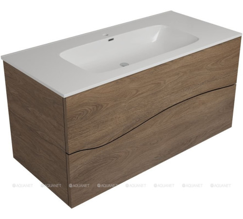 Тумба под раковину Allen Brau Glority 100 дуб антик 1.35002.NW