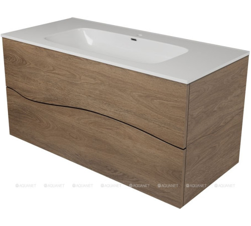 Тумба под раковину Allen Brau Glority 100 дуб антик 1.35002.NW