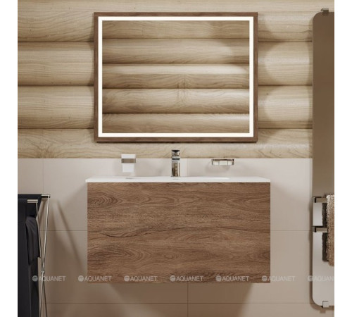 Тумба под раковину Allen Brau Glority 90 дуб антик 1.35001.NW