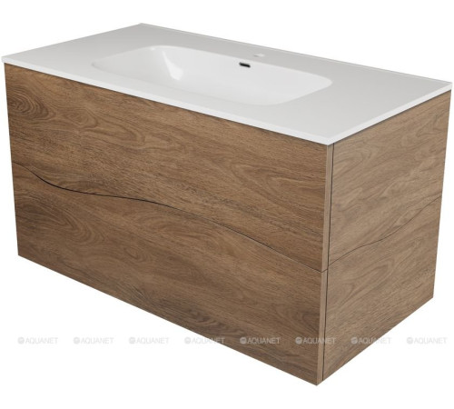 Тумба под раковину Allen Brau Glority 90 дуб антик 1.35001.NW