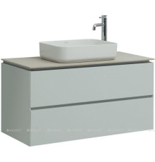 Тумба под раковину Allen Brau INFINITY 100 см папирус матовый 1.21003.PWM