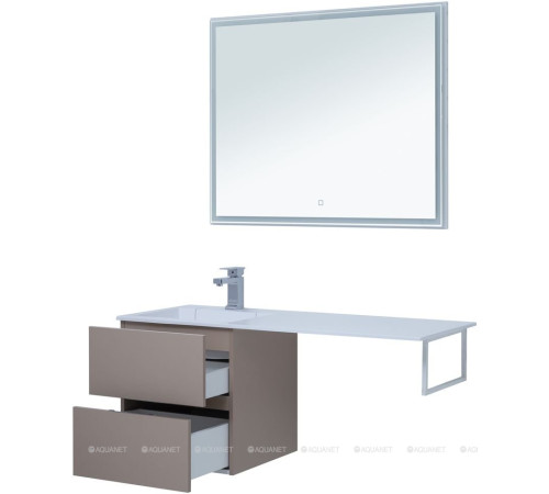 Тумба под раковину Aquanet Алвита 48 капучино 00243661