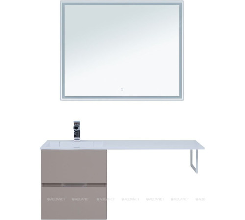 Тумба под раковину Aquanet Алвита 48 капучино 00243661