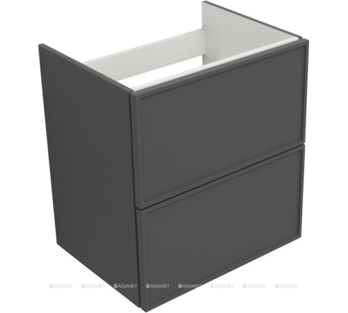 Тумба под раковину Aquanet Art 60 ясень графит 00329063